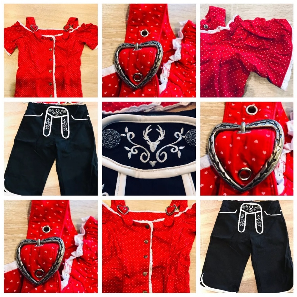 Trachten Pants Size 4 Small  ❤️ blouse Dirndl